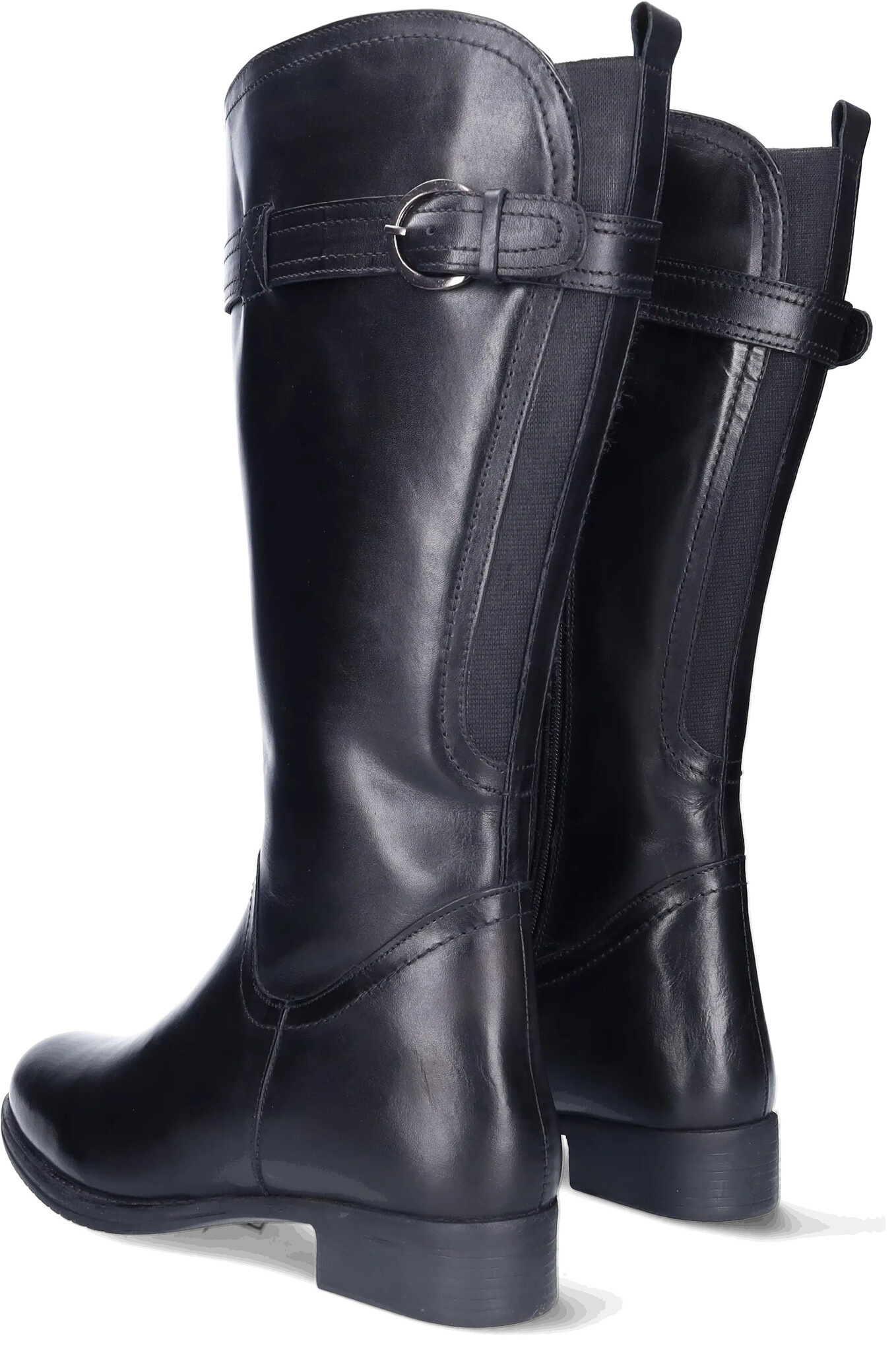 Victoria - Black - Wide Calf Boots - JJ Footwear US