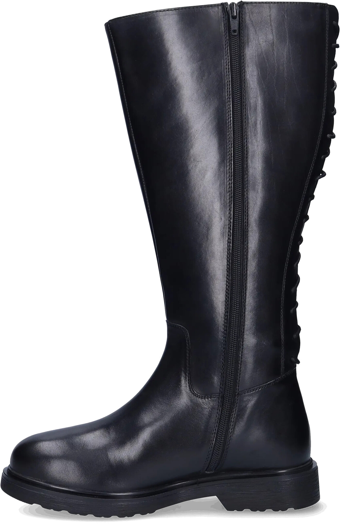 Sarjevo - Black - Extra Wide Calf Boots - JJ Footwear US