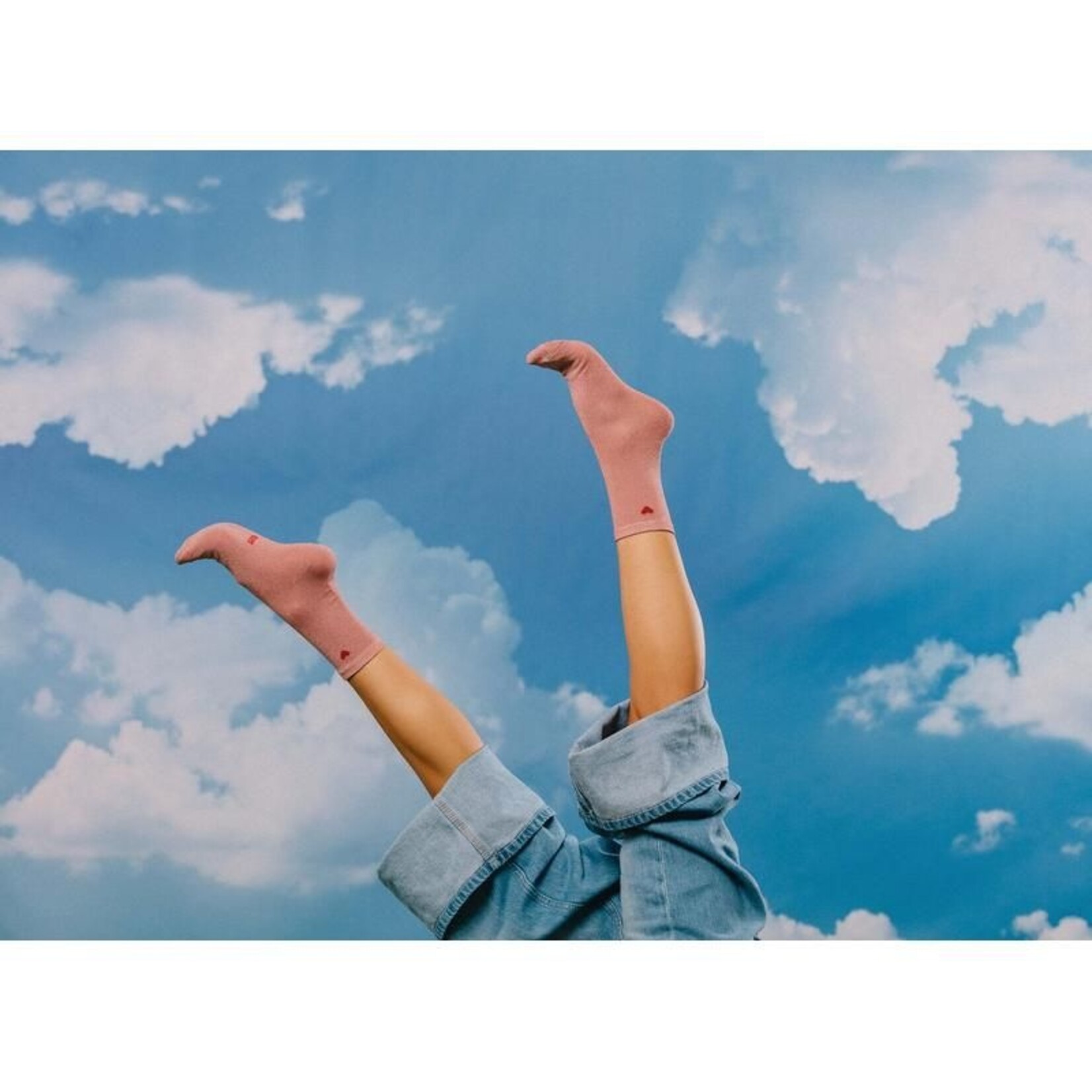 EMS, Socks, Love Me, Red