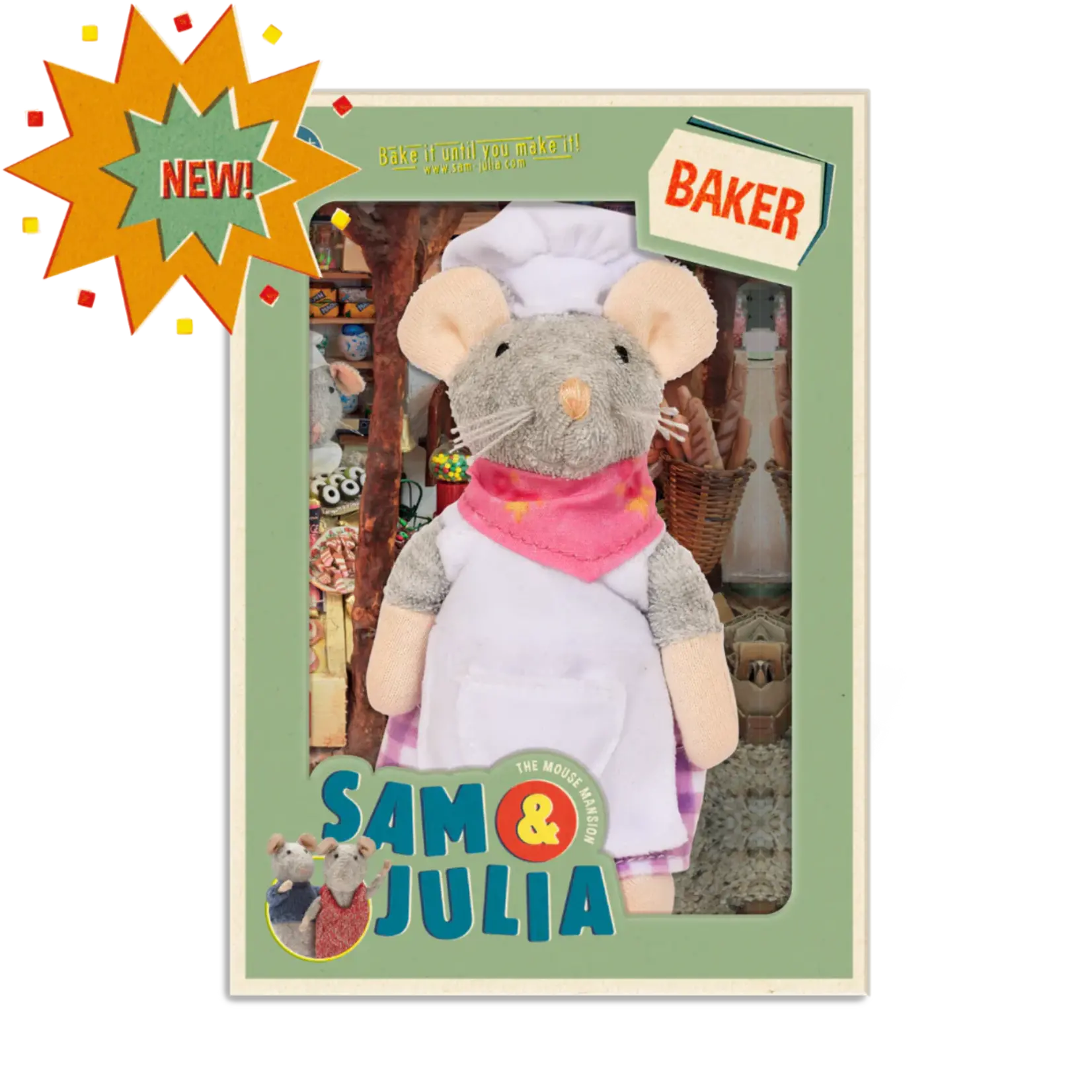 Het Muizenhuis Knuffeltje De Bakker