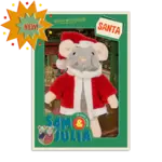 Sam & Julia Knuffeltje Santa