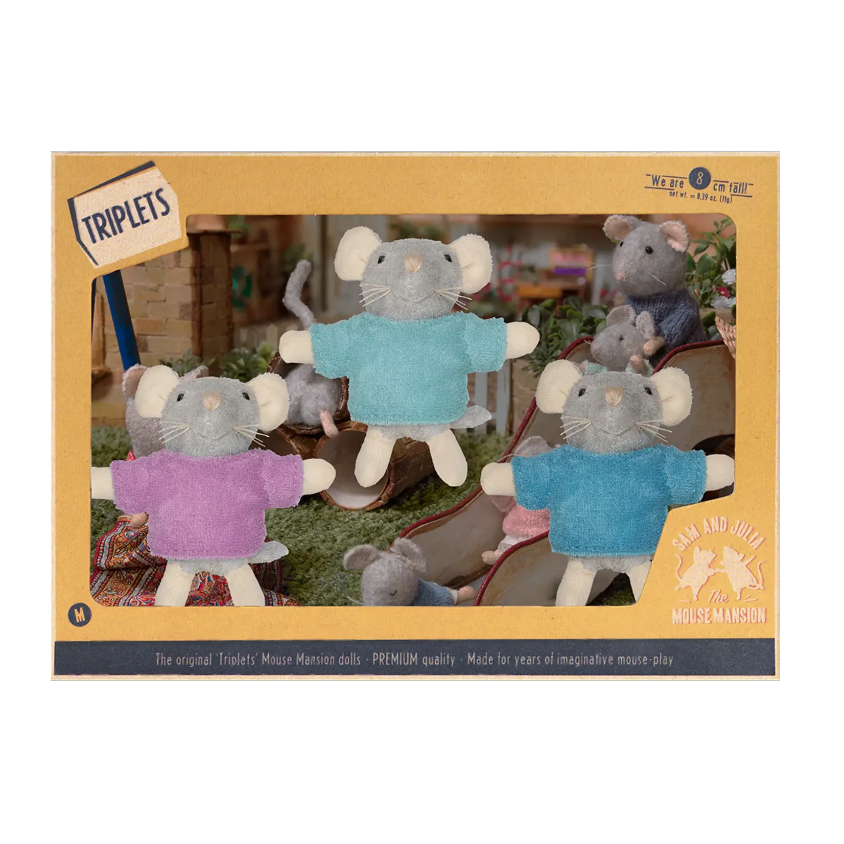 Sam & Julia Knuffeltjes Drieling