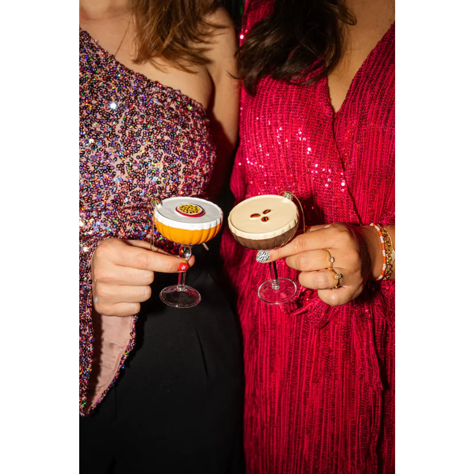 Yup in de boom Espresso Martini Kerstornament