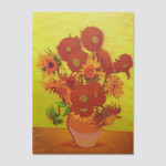 3d after Sunflowers Van Gogh