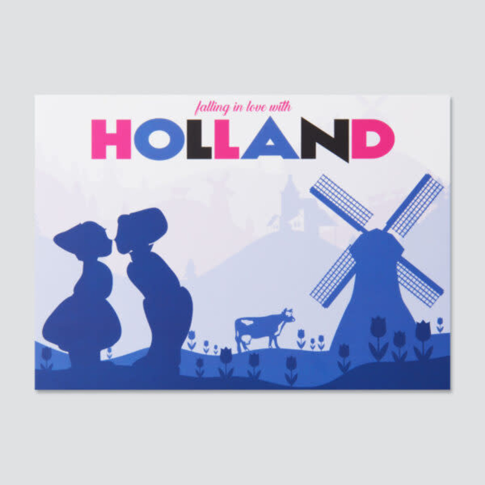 Orange Panda Holland Kissing couple Royal blue Mill Cow