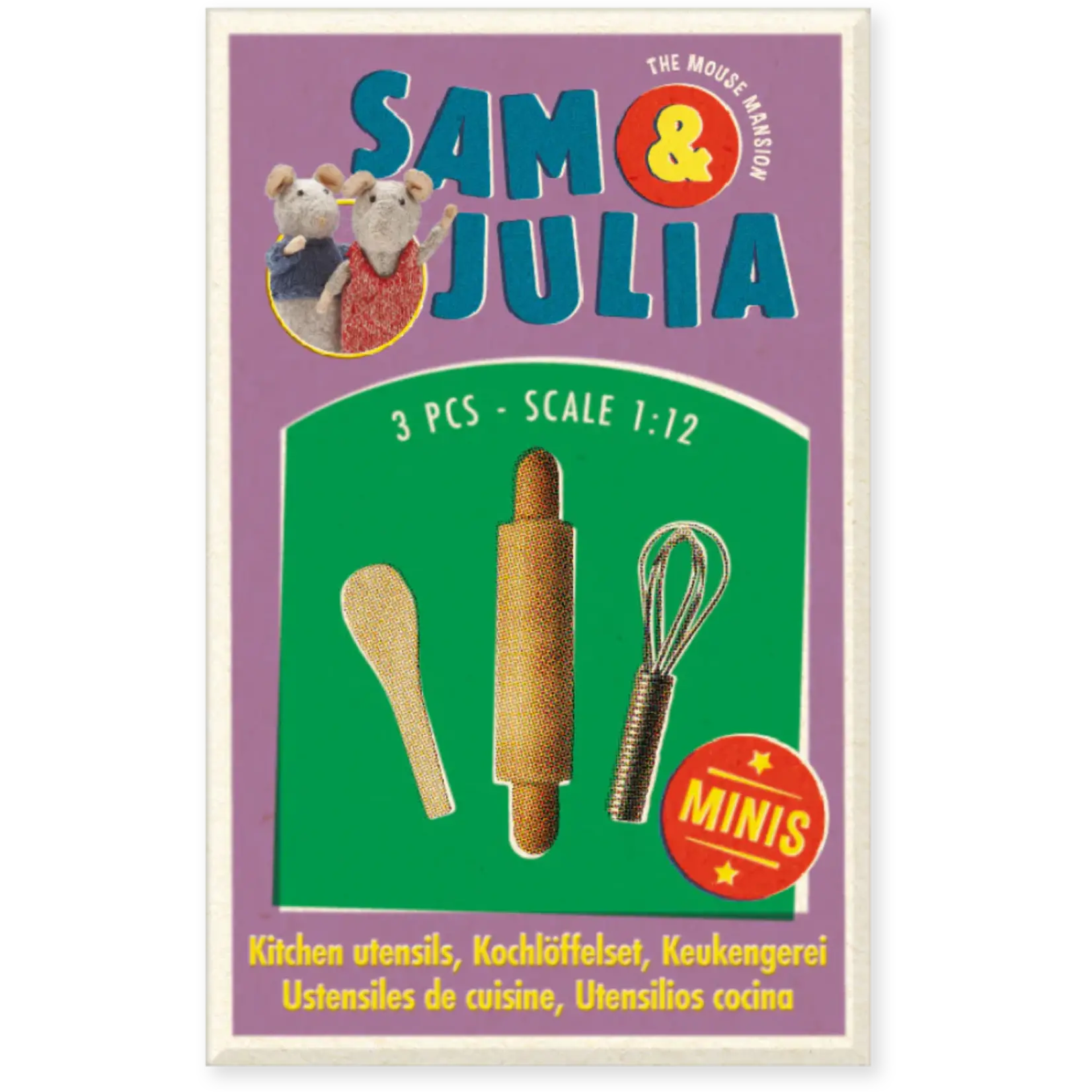 Sam & Julia Keukengerei (3 stuks)