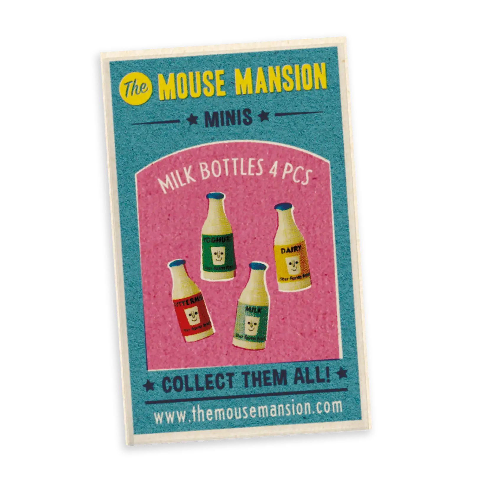 Sam & Julia Melkflessen (4 stuks)