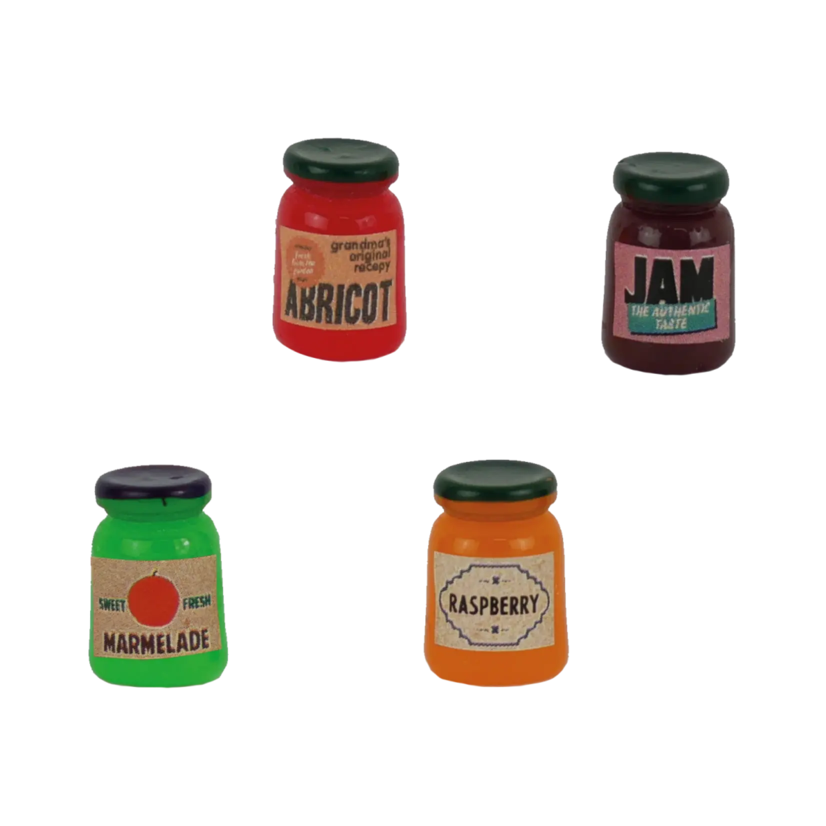 Sam & Julia Jampotten (4 stuks)