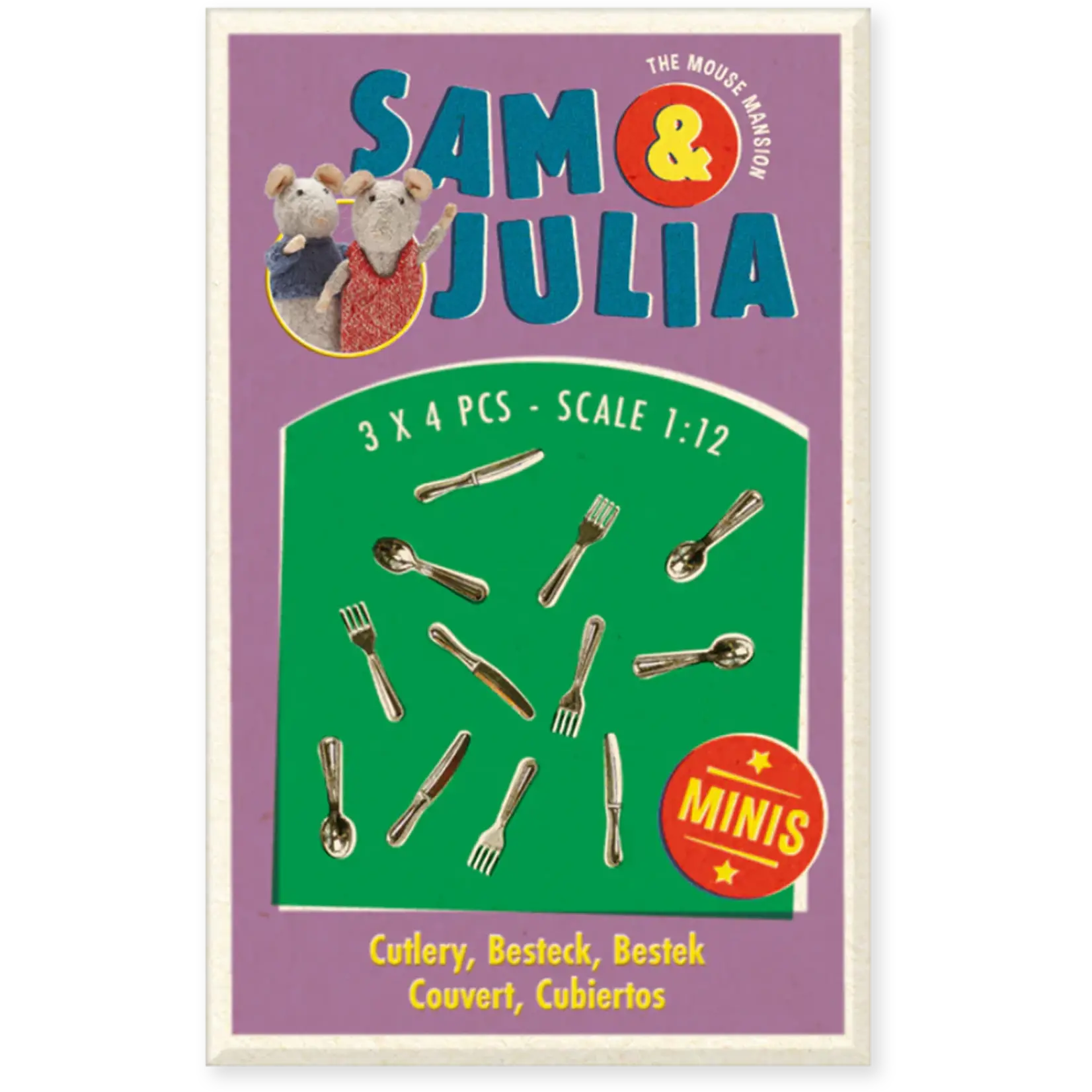 Sam & Julia Bestek (12 stuks)