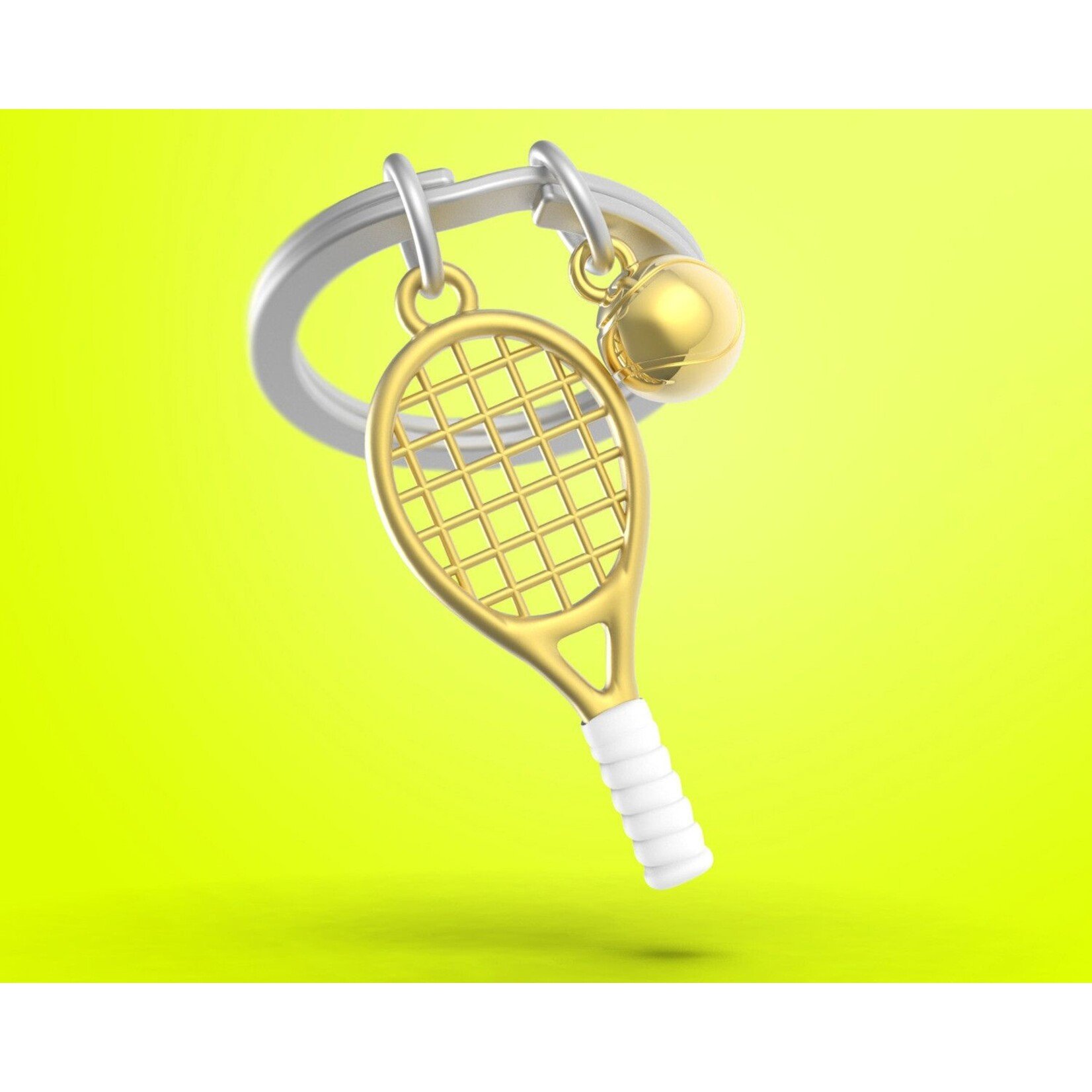 Metalmorphose TENNIS RACKET KEYRING