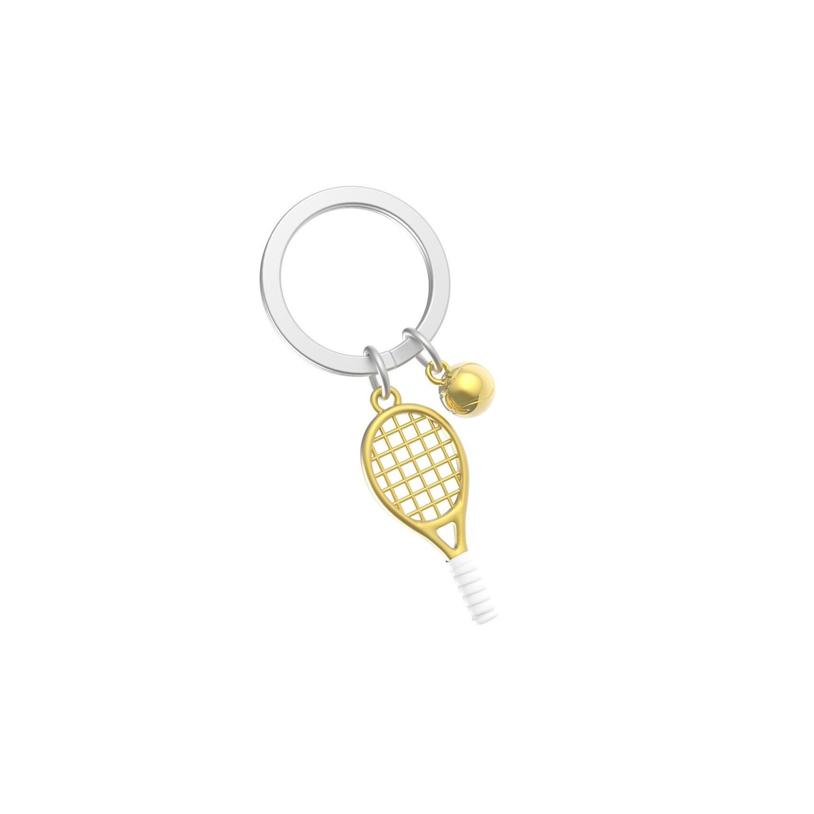 Metalmorphose TENNIS RACKET KEYRING