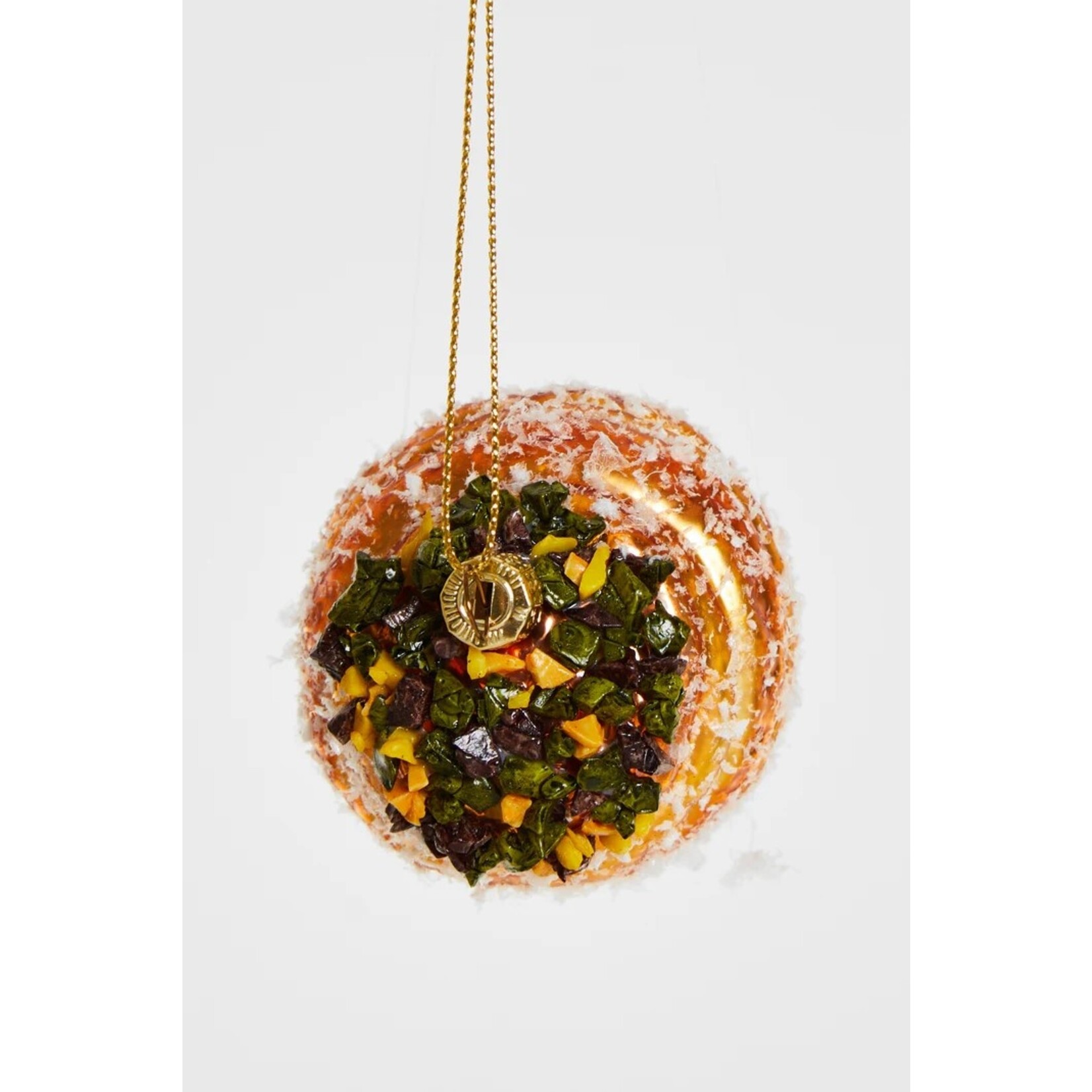 Yup in de boom Pistache Cruffin Kerstornament