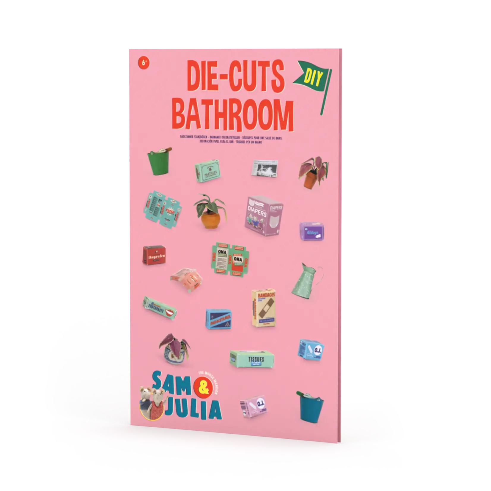 Het Muizenhuis Decoratievellen - Badkamer