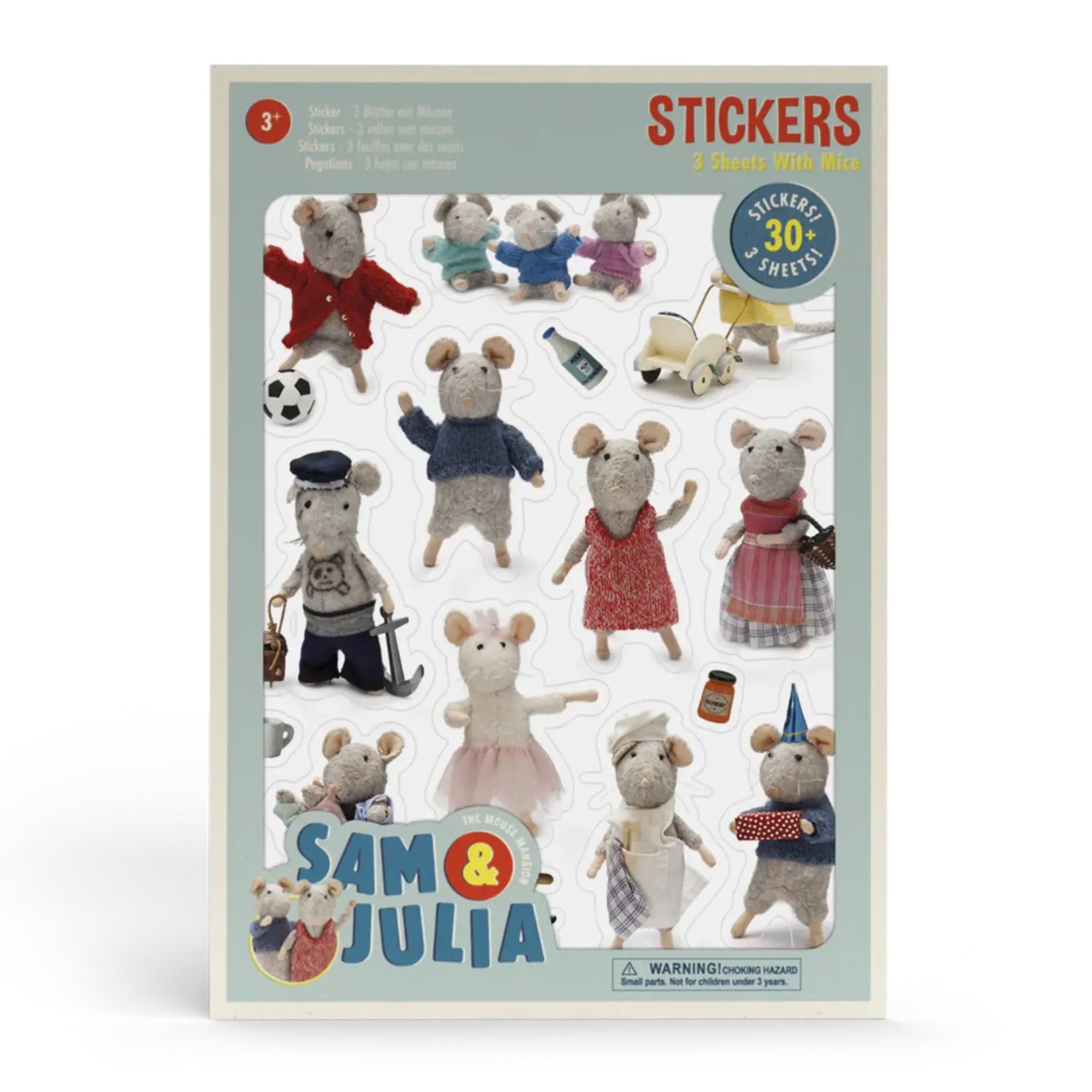 Sam & Julia Stickers (3 vellen)