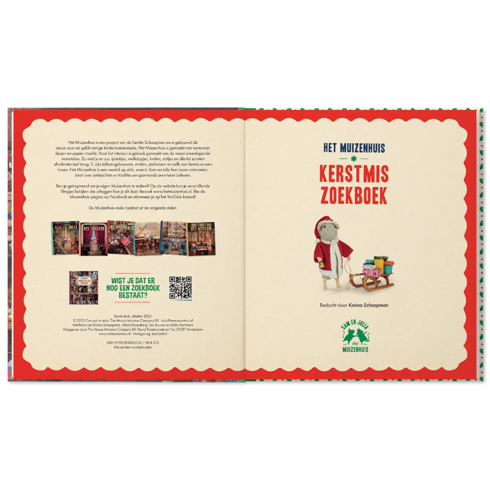 Sam & Julia Kerstmis Zoekboek