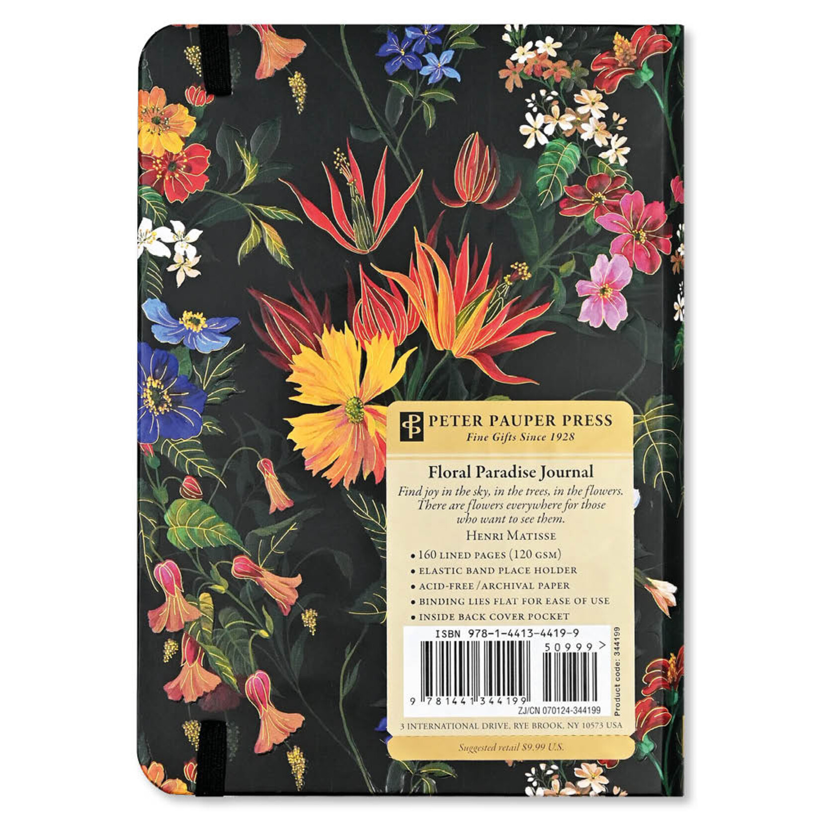Peter Pauper 4053 Compact Journal Peter Pauper Floral Paradise
