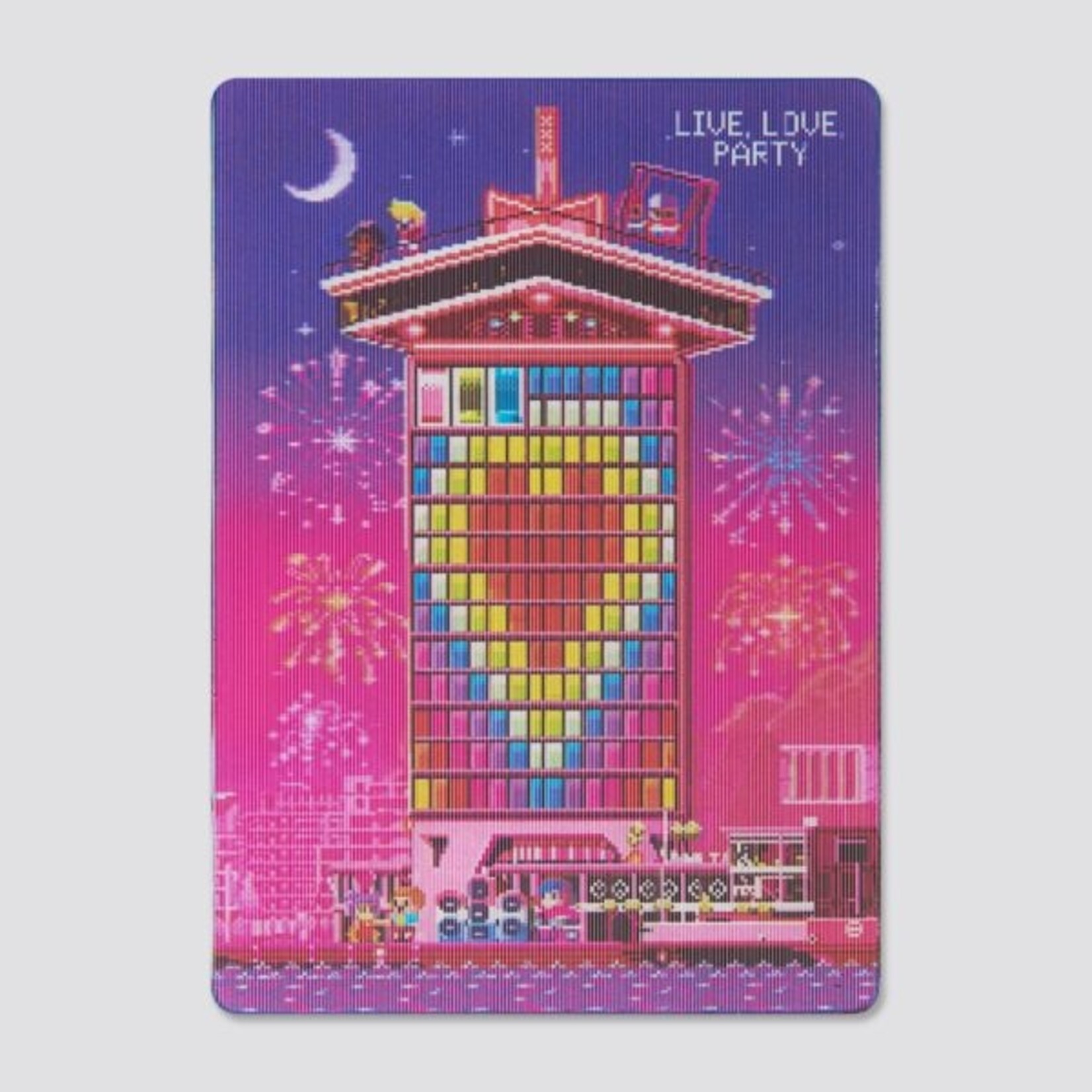 Orange Panda lenticular magnet 3d A’DAM Lookout
