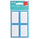 Soho Schooletiket blauwe rand 20 stuks