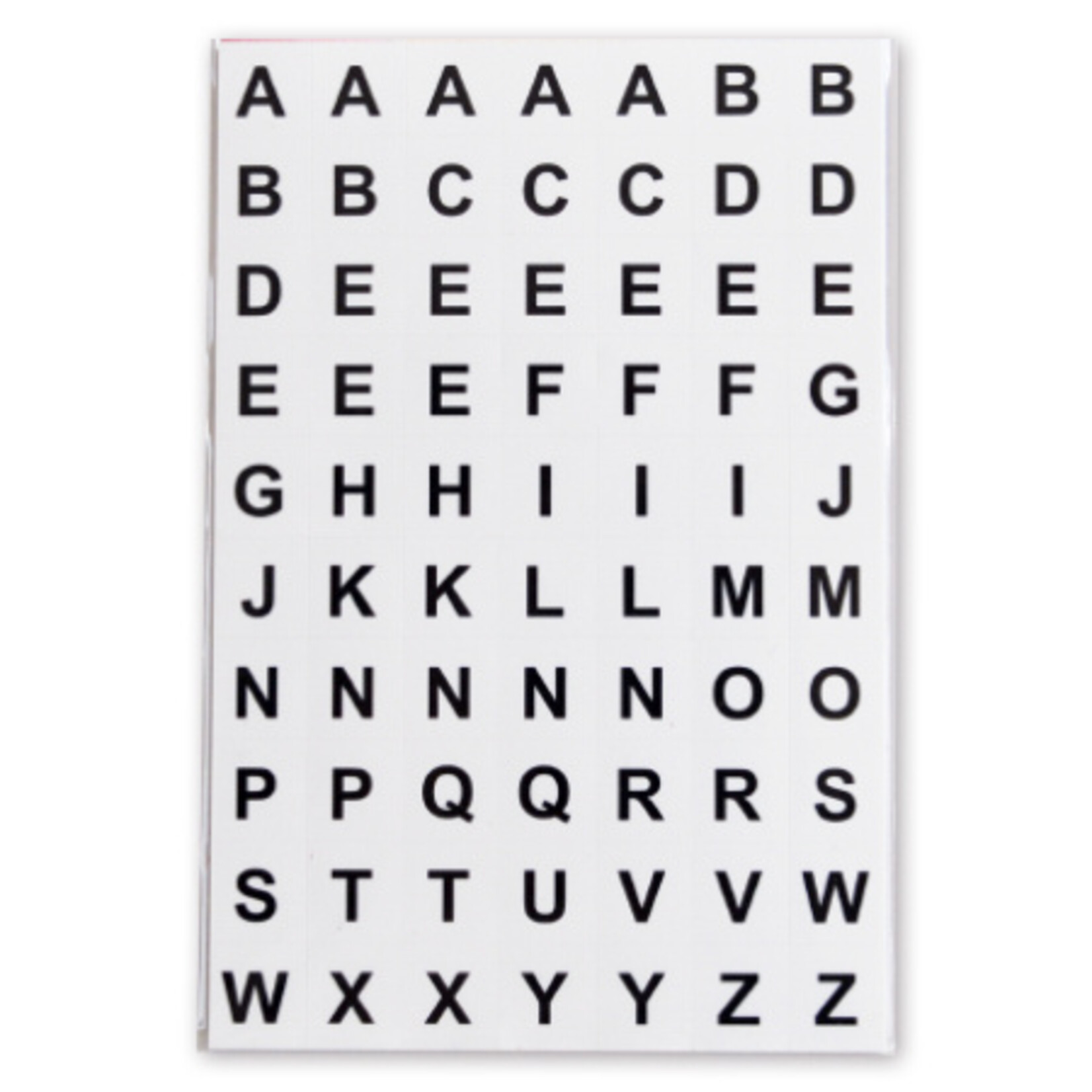 Soho Plakletters A-Z 5mm 2 vel