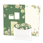 Briefpapier met enveloppen: White Elegance, Janneke Brinkman-Salentijn