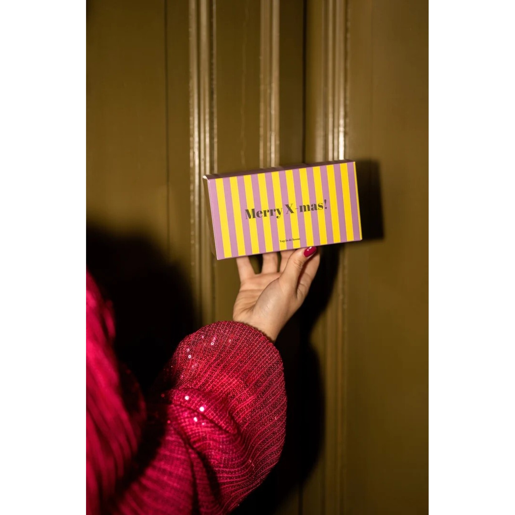 Yup in de boom Bakfiets Kerstornament