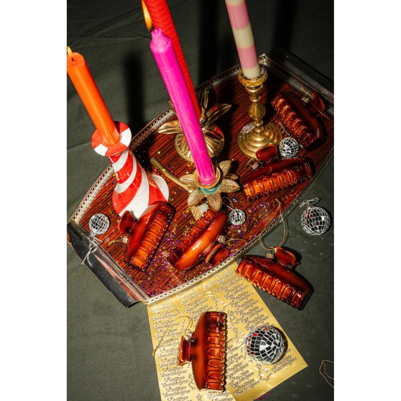 Yup in de boom Salmiak Kerstornament