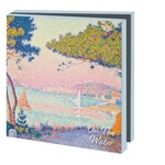 Kaartenmapje met env, vierkant:On the water