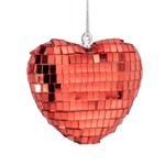 Homebound Hanger disco hart 6,5cm rood