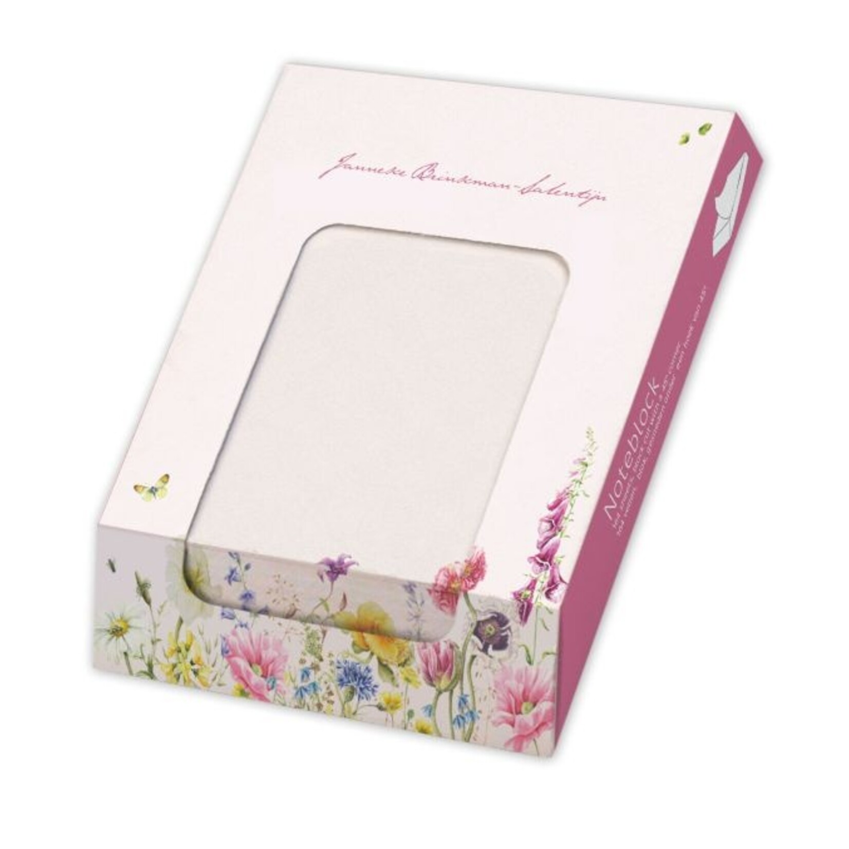 Memo blocnote: Wild Flower Field, Janneke Brinkman-Salentijn