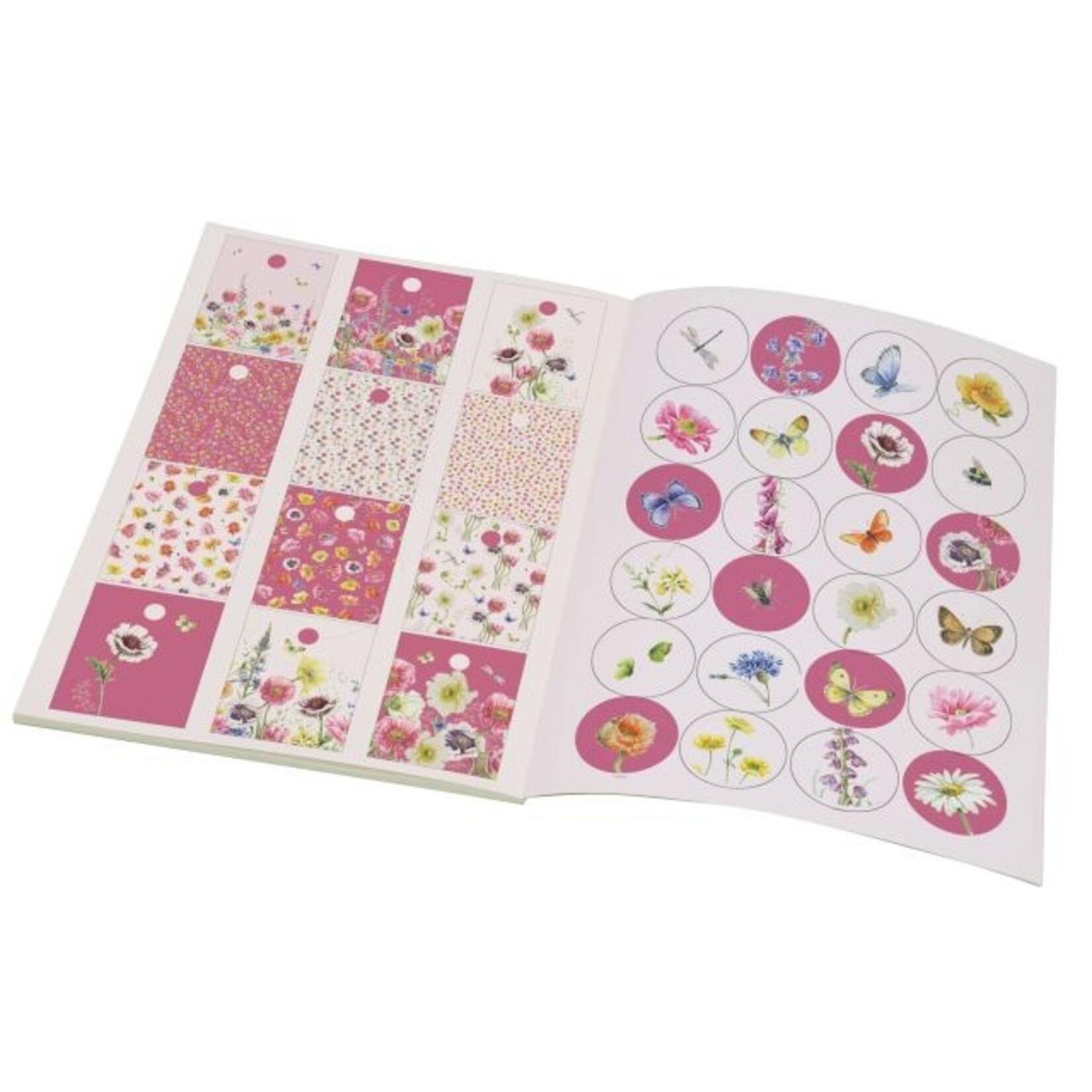 Cadeaupapier: Wild Flower Field, Janneke Brinkman-Salentijn FSC claim: FSC Mix Credit