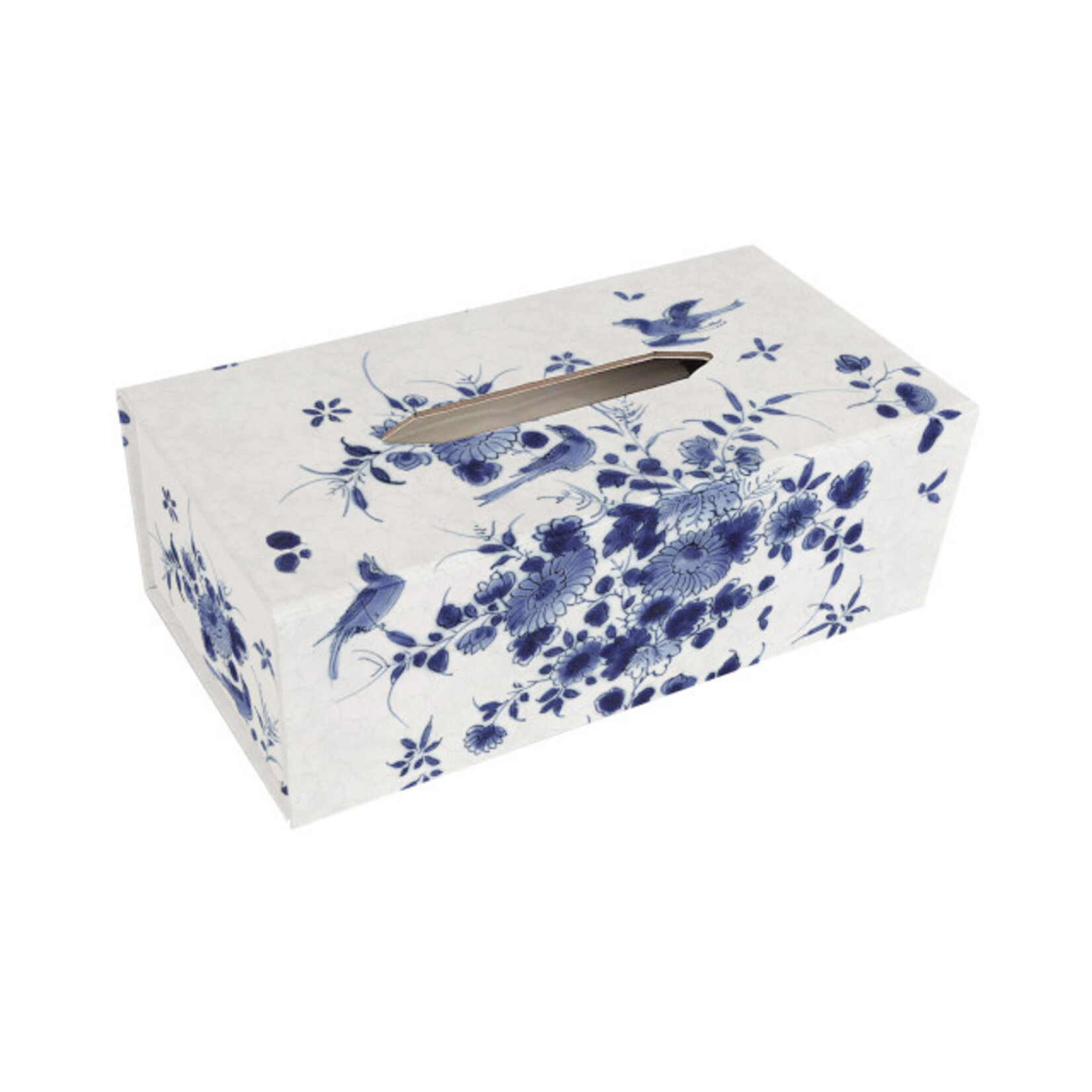 Tissuebox houder: Delft Blue, Rijksmuseum Amsterdam