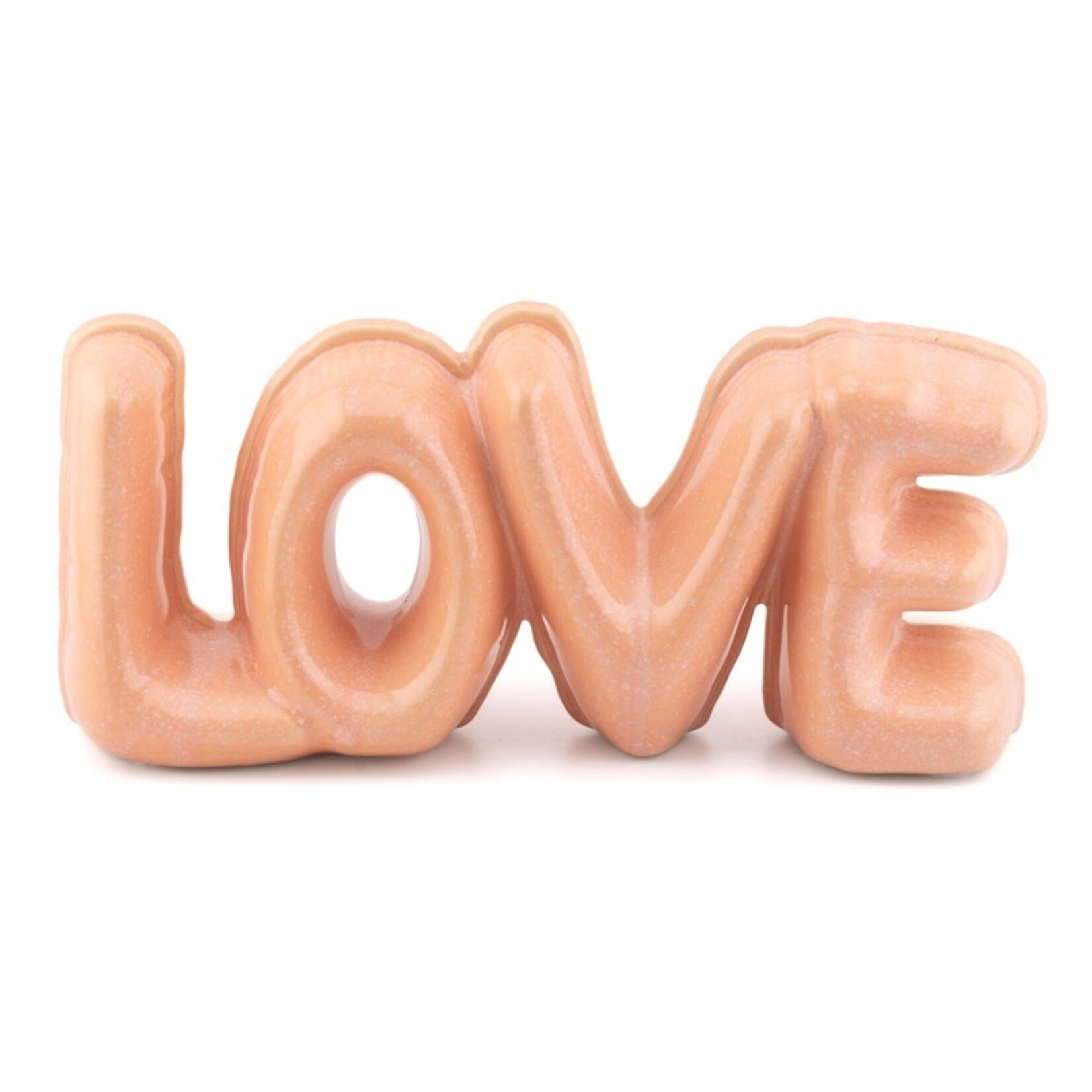 Homebound Decoratie letters LOVE roze
