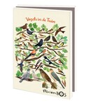 Kaartenmapje met env, klein: Vogels in de tuin, Miriam Bos FSC claim: FSC Mix 70%
