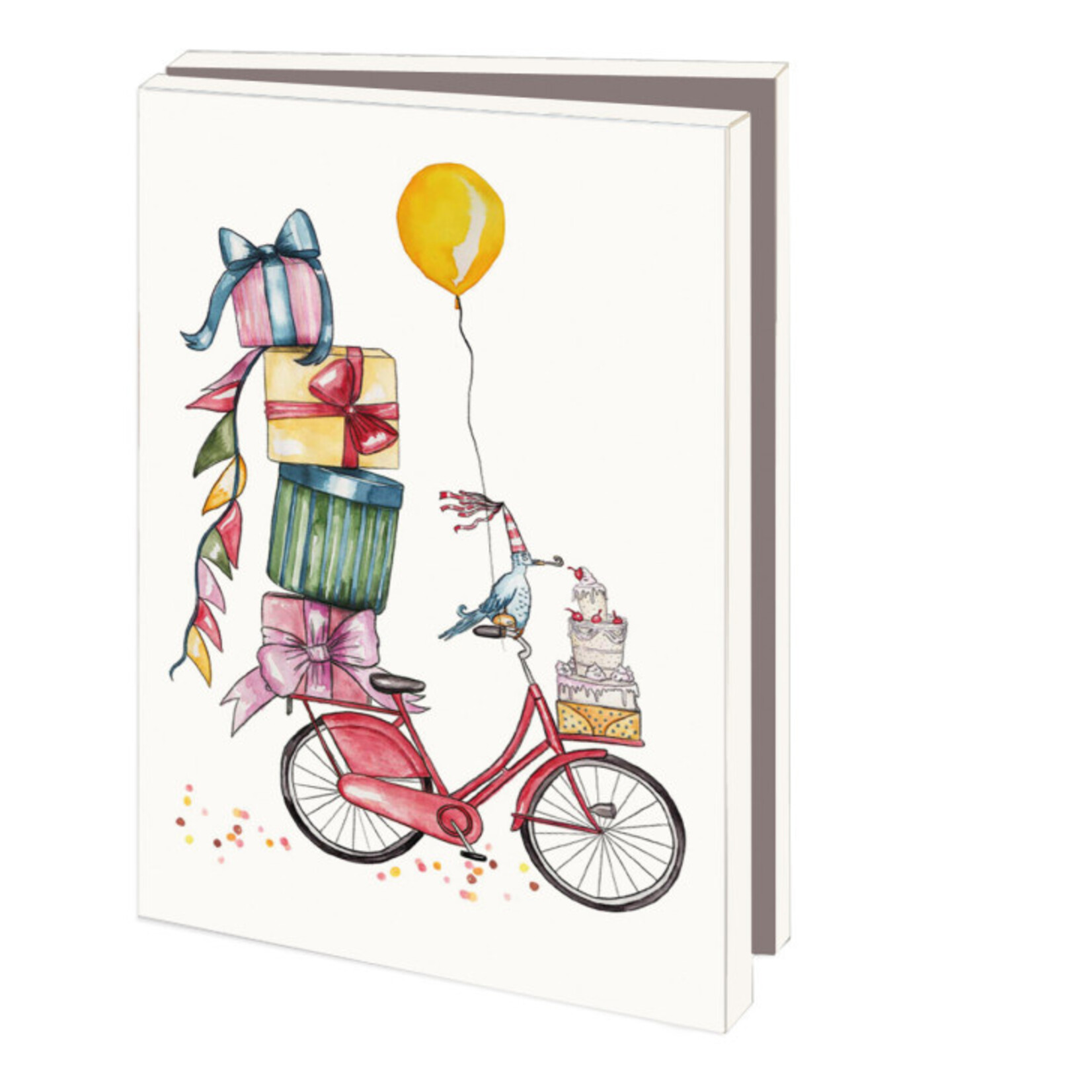 Kaartenmapje met env, klein: Fietsen, Maartje Bodt