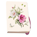 Notitieboek A6, zachte kaft: Hibiscus, Janneke Brinkman-Salentijn