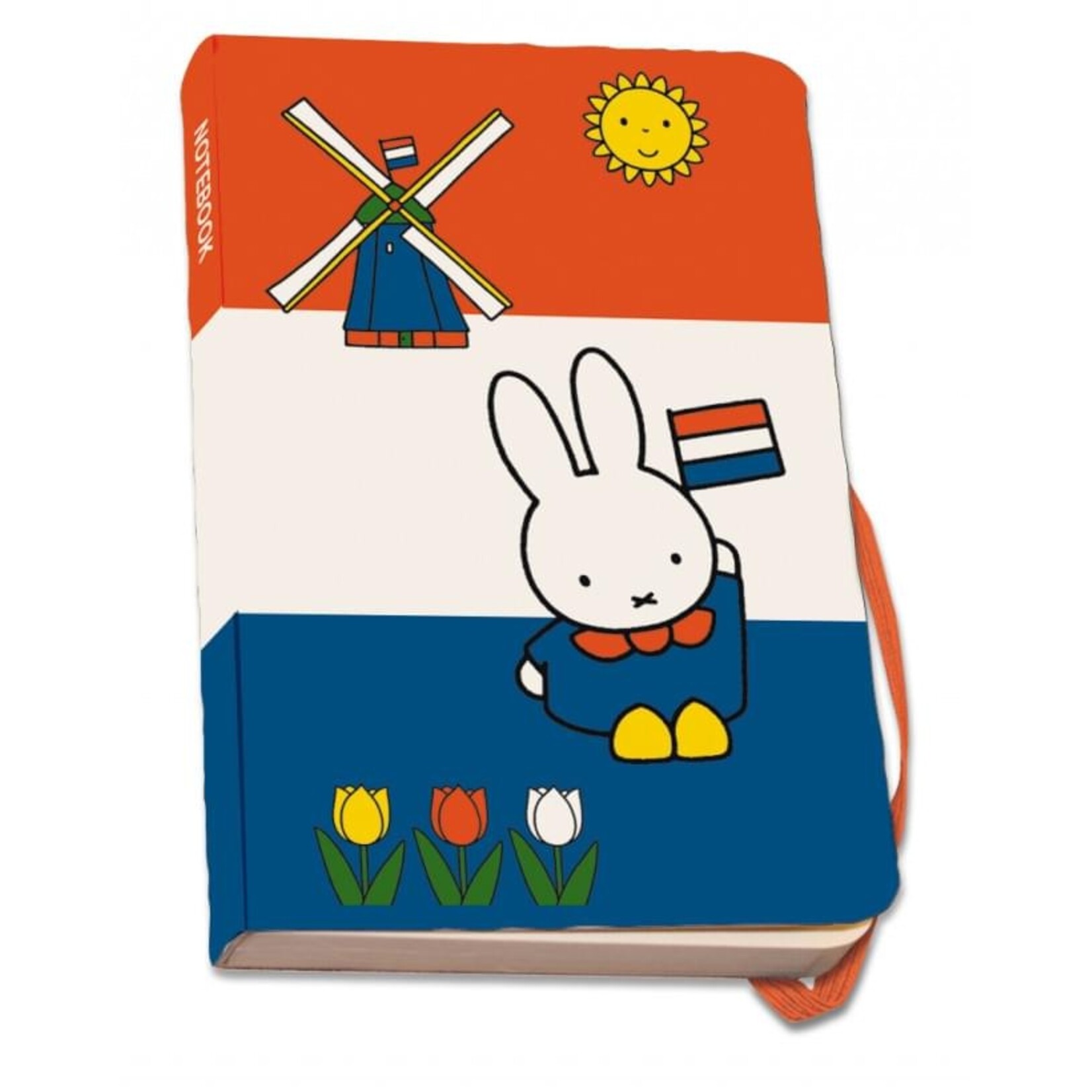 Notitieboek A6, zachte kaft: Nijntje - Miffy - Holland, Dick Bruna
