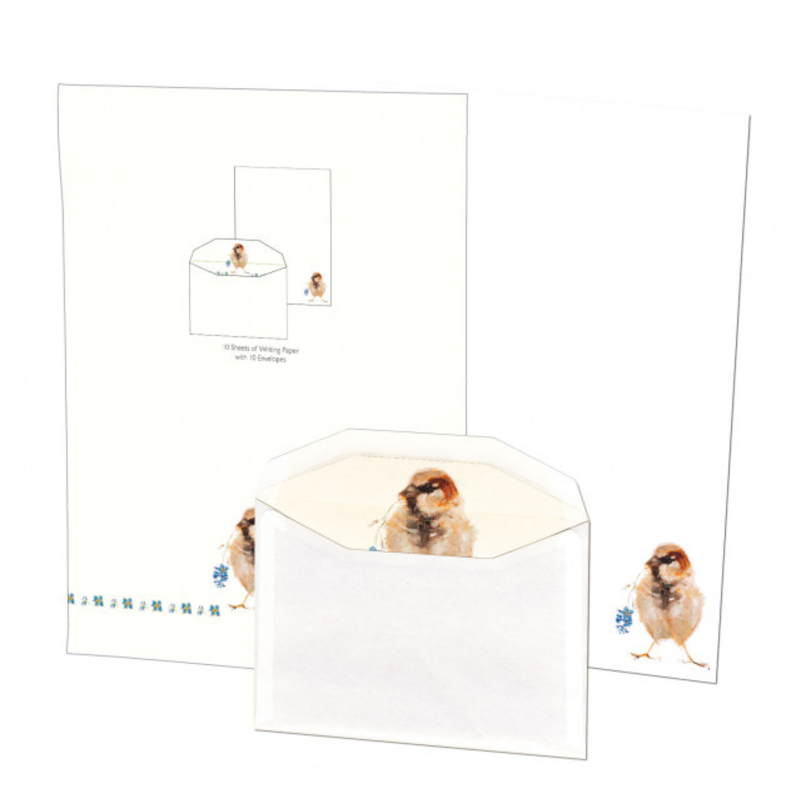 Briefpapier met enveloppen: Charmeur, Angelique Weijers