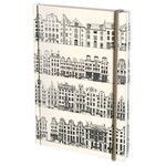 Notitieboek A5, harde kaft: Canal Houses, Caspar Philips Jacobszoon