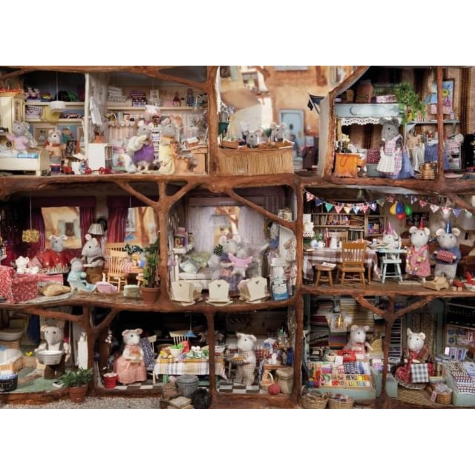 Puzzel (1.000 stukjes): Het Muizenhuis, The Mouse Mansion