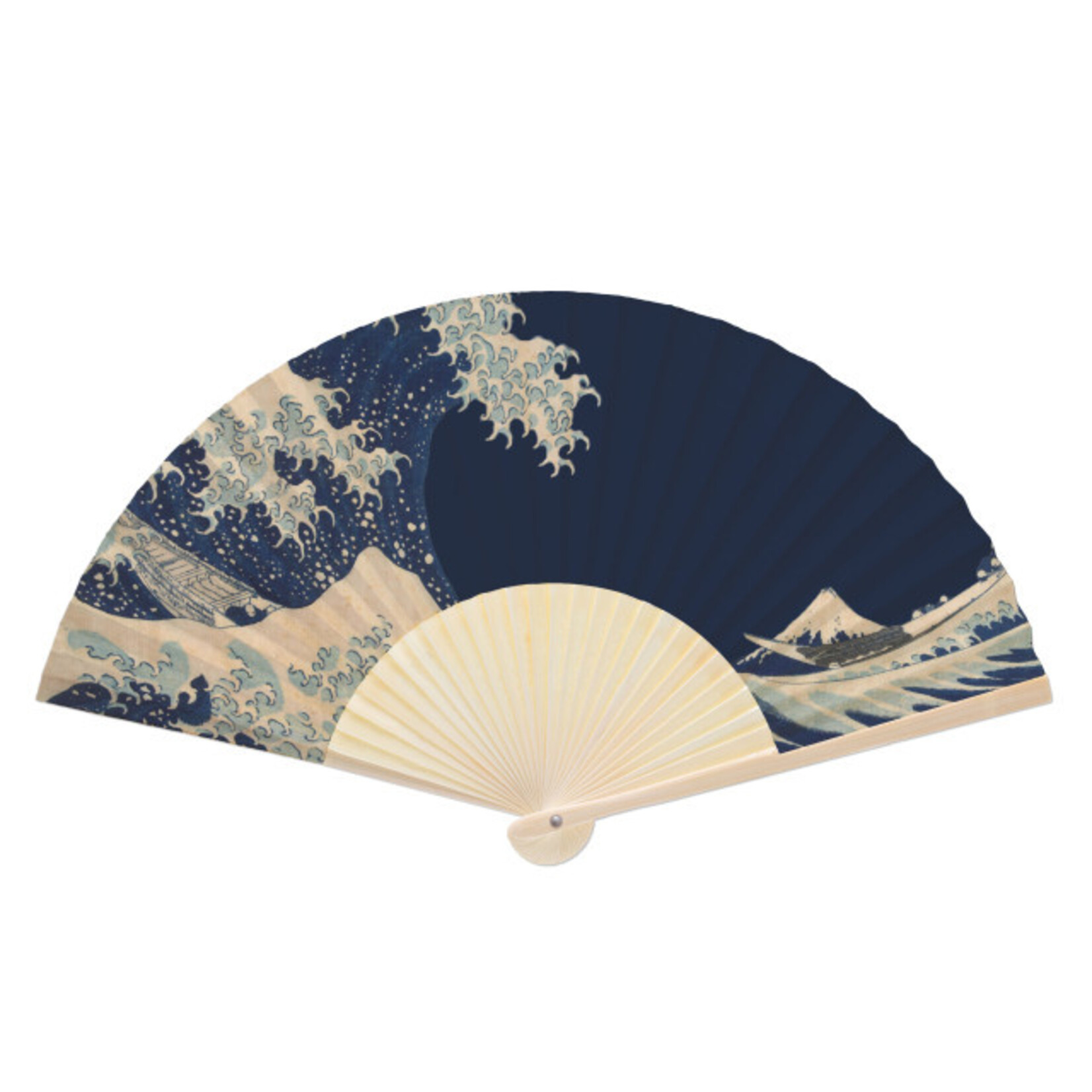 Handwaaier: Under the Wave off Kanagawa, Katsushika Hokusai, Rijksmuseum Amsterdam