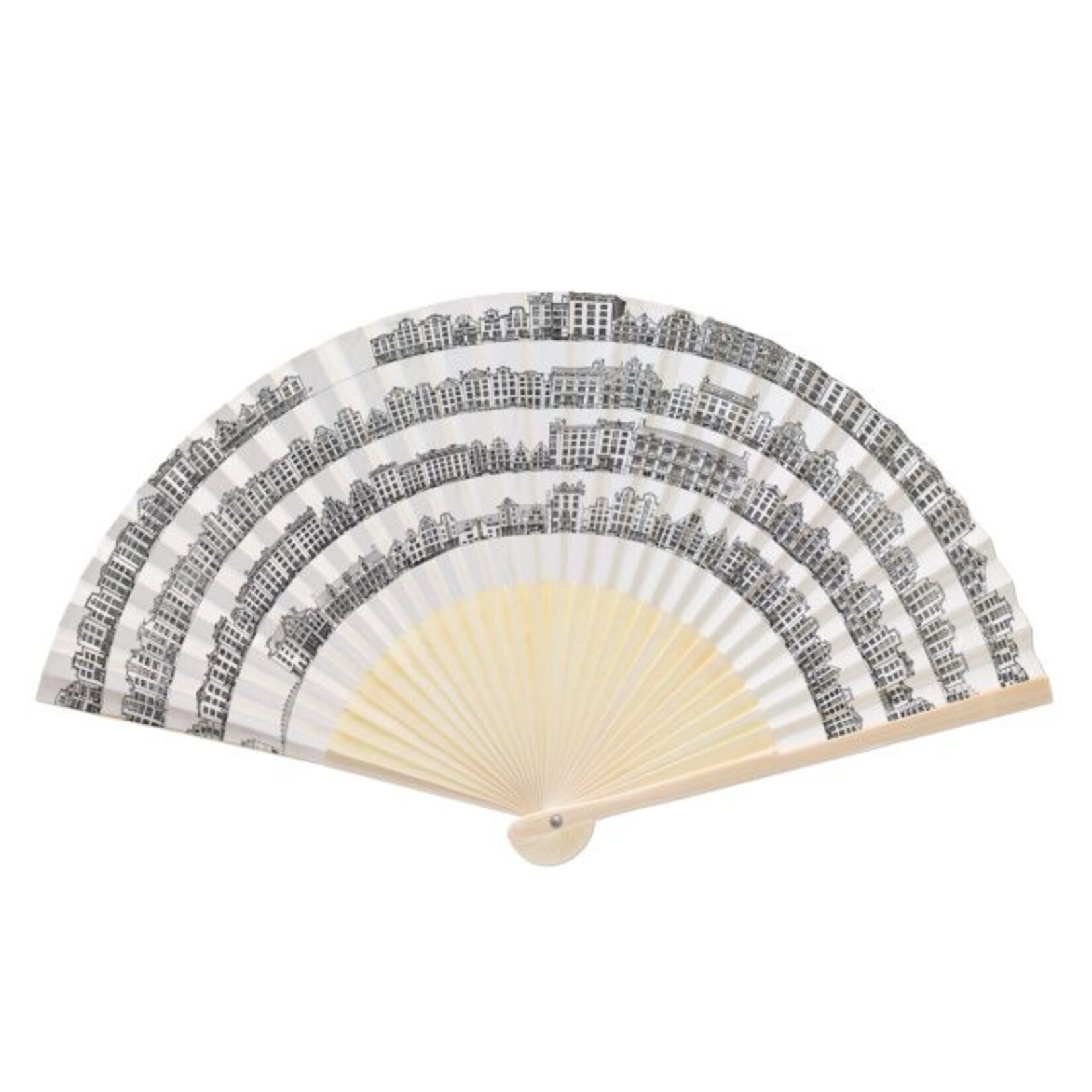 Handwaaier: Canal Houses, Caspar Jacobsz. Philips, Collection Rijksmuseum Amsterdam8716951382806