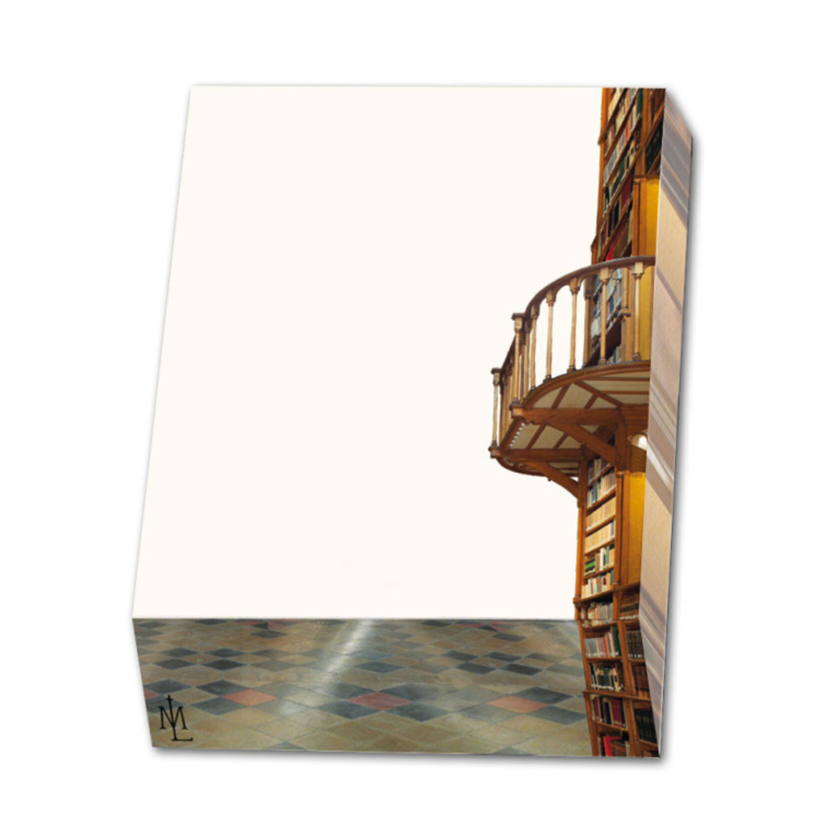 Memo blocnote: Die Klosterbibliothek, Maria Laach