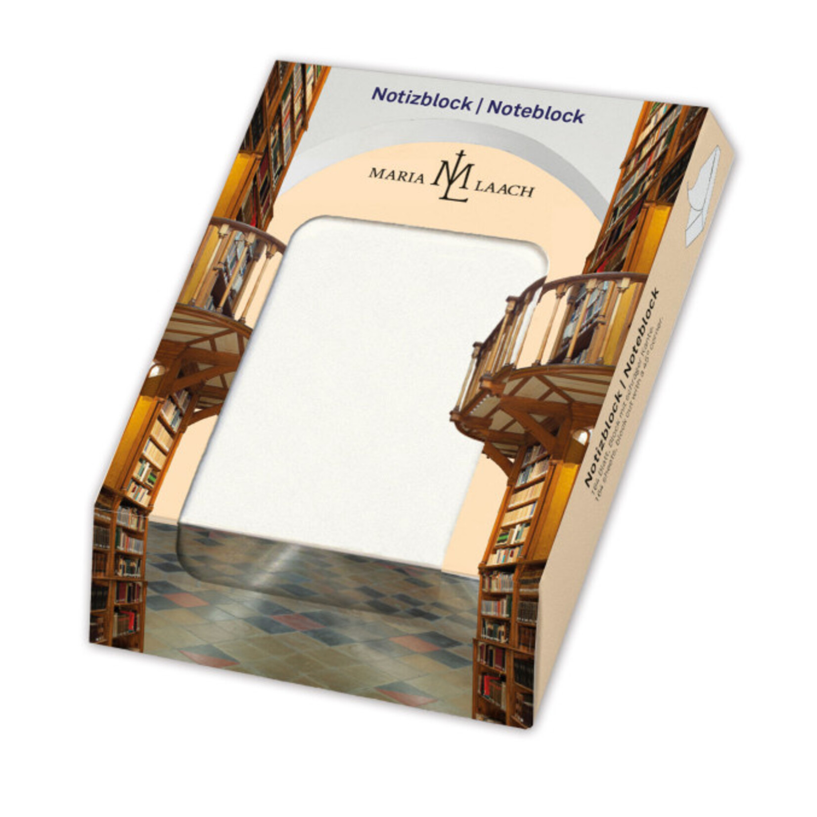 Memo blocnote: Die Klosterbibliothek, Maria Laach