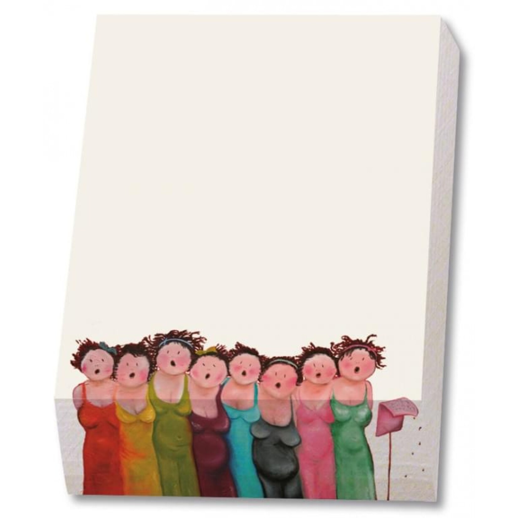 Memo blocnote: Uit volle borst, Judith Stam