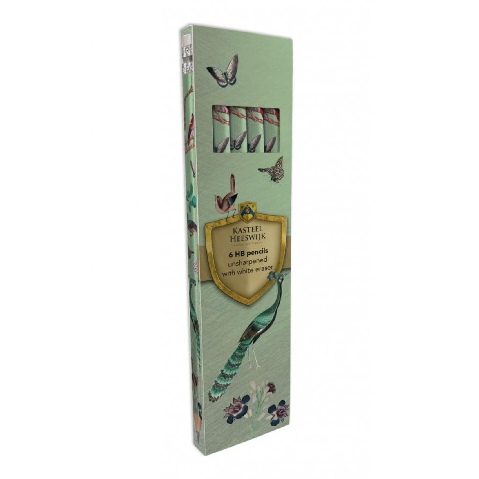 Potloden: Chinees behang papier, Kasteel Heeswijk