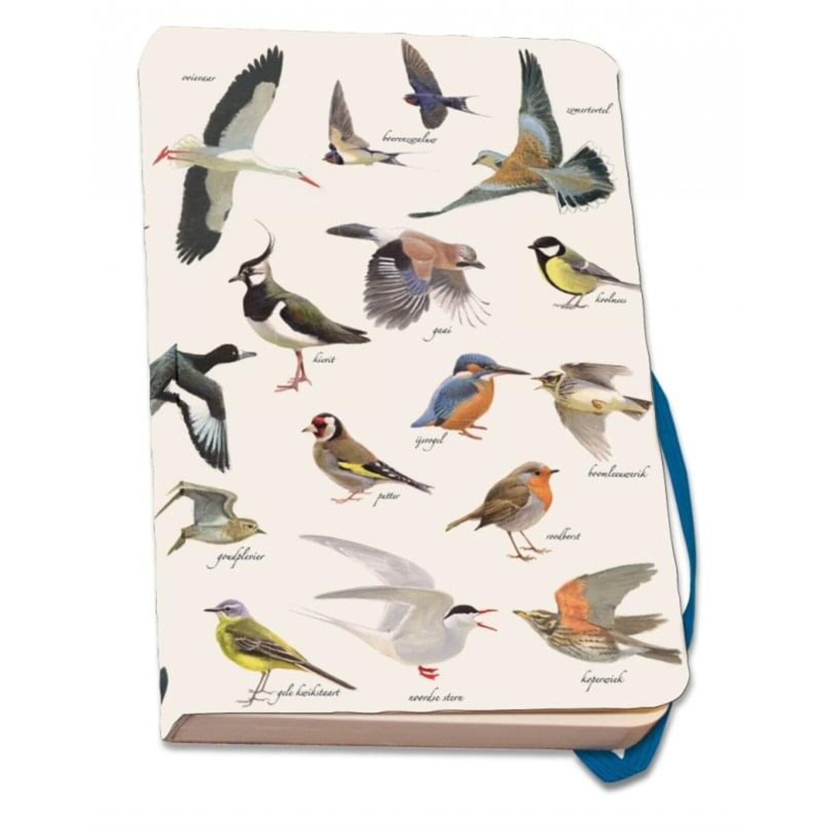 Notitieboek A6, zachte kaft: Vogels, Elwin van der Kolk, Vogelbescherming Nederland