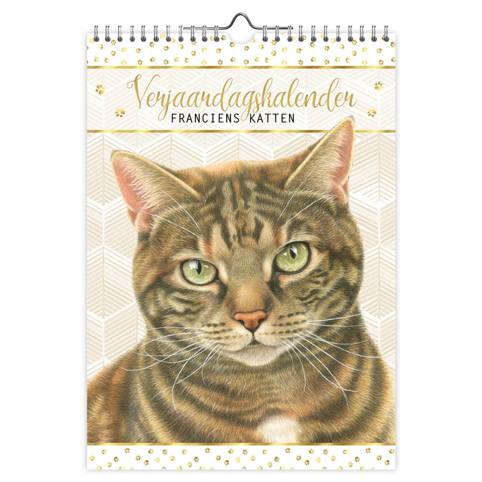 Franciens Katten A4 verjaardagskalender GINGER
