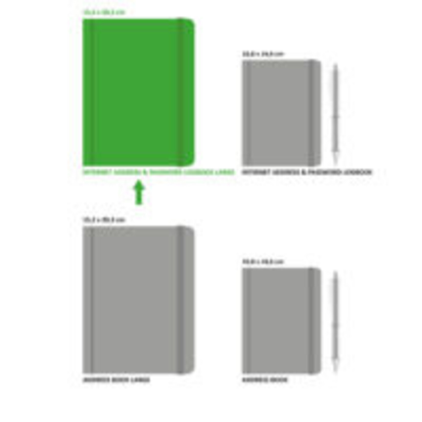 Peter Pauper Logbook Internet address & Password Peter Pauper Amalfi Lemons