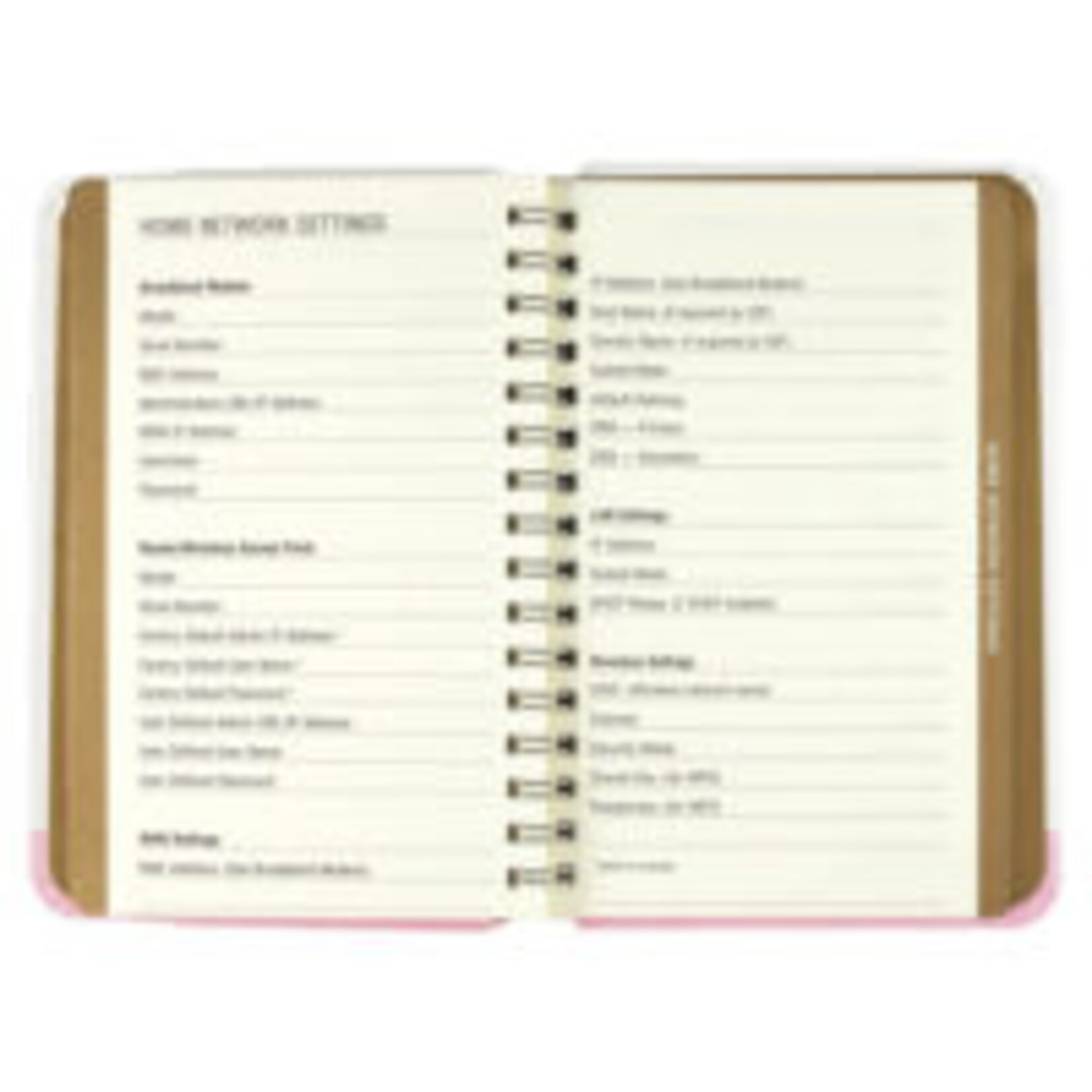 Peter Pauper Logbook Internet address & Password Peter Pauper Tree of Hearts