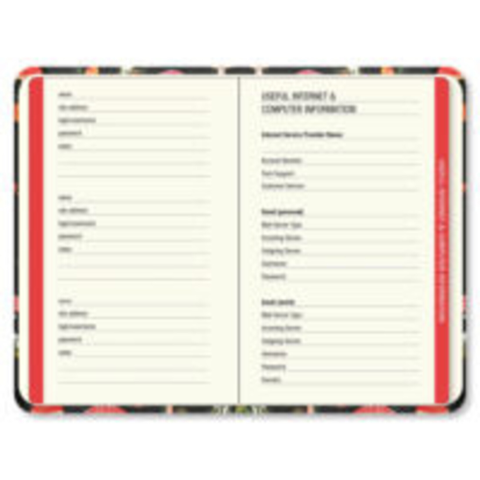 Peter Pauper Logbook Internet address & Password Peter Pauper Mushrooms